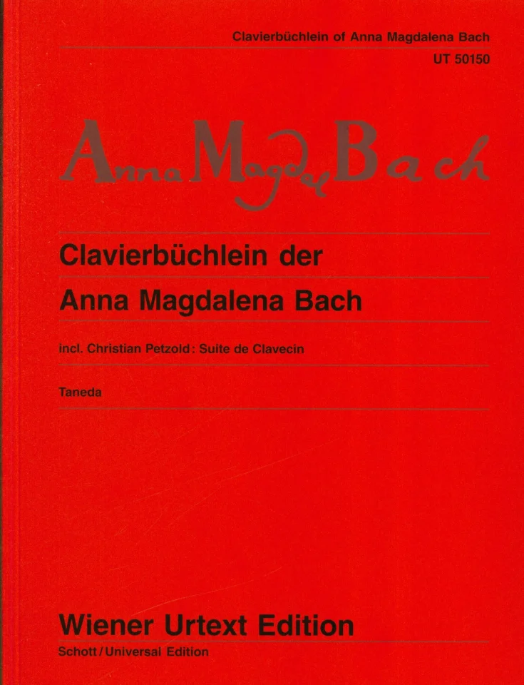 J.S. Bach: Clavierbüchlein der Anna Magdalena Bach, Klav (0)