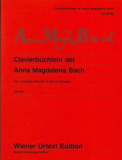 J.S. Bach: Clavierbüchlein der Anna Magdalena Bach, Klav
