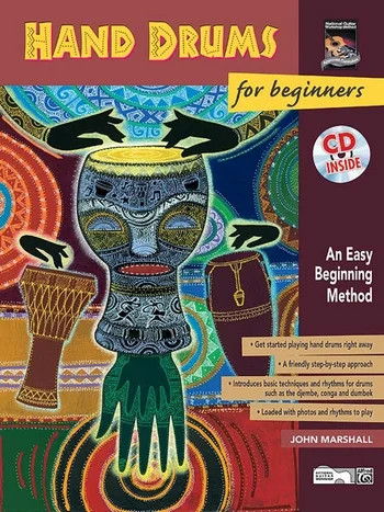 J. Marshall: Hand Drums for Beginners, Hndtr (+CD) (0)