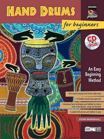 J. Marshall: Hand Drums for Beginners, Hndtr (+CD)