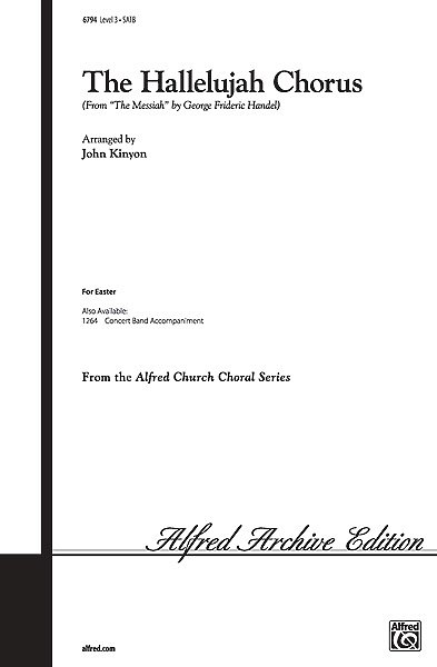 G.F. Händel: Hallelujah Chorus, Gch;Klav (Chpa)