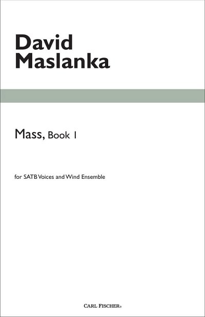D. Maslanka: Mass, Book 1, GchBlasens (Part.)