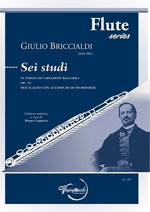 G. Briccialdi: Sei Studi Op. 70, FlKlav (KlavpaSt)