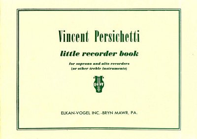 P. Vincent: Little Recorder Book