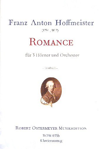 F.A. Hoffmeister: Romance für 3 Hörner und , 3HrnOrch (KASt)