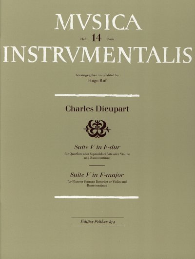 Dieupart Charles Francais: Suite 5 F-Dur Musica Instrumental