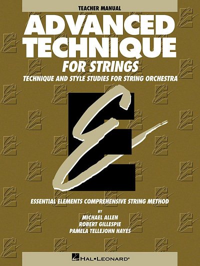 M. Allen: Advanced Technique for Strings - Teacher's , Strkl