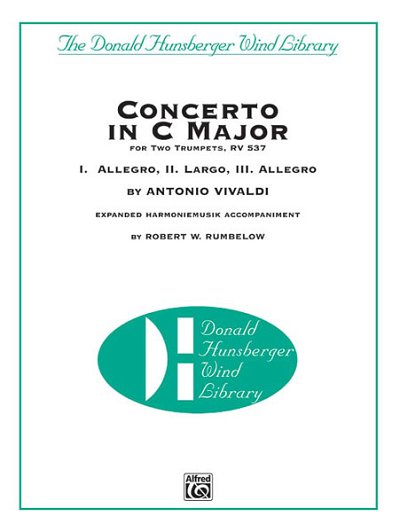 A. Vivaldi: Concerto in C Major for Two Trump, Blaso (Pa+St)