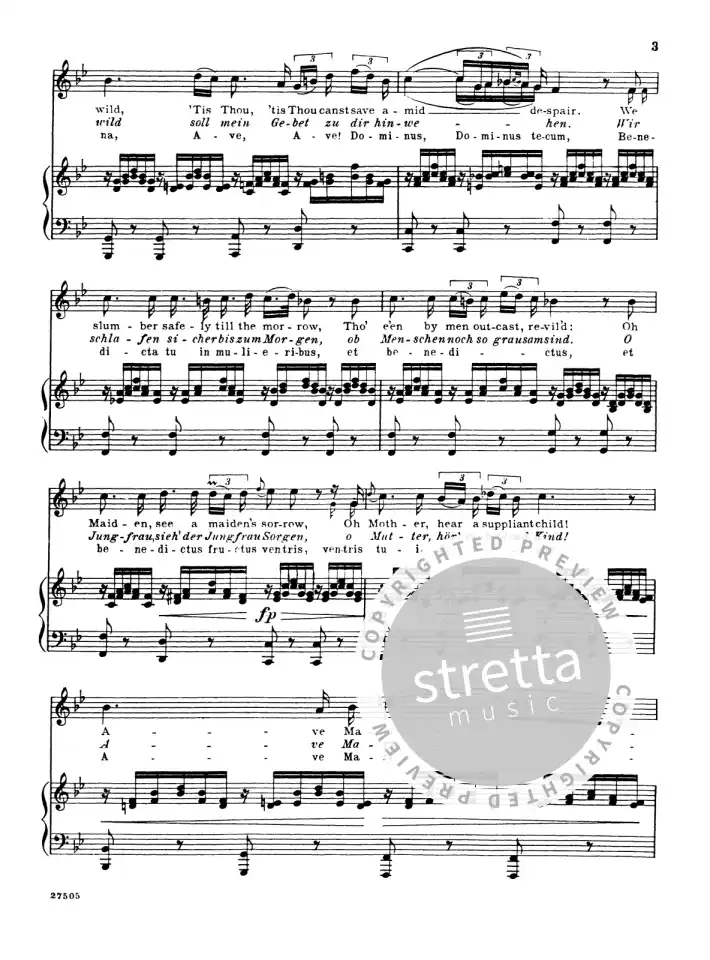 F. Schubert: Ave Maria op. 52/6 D 839, GesHKlav (2)
