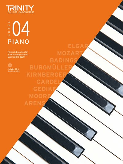Piano Exam Pieces 2018-2020 Grade 4, Klav (+CD)