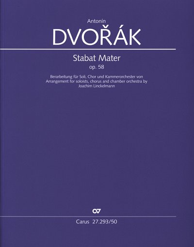 A. Dvorak: Stabat Mater op. 58, 4GesGchKamo (Part.)