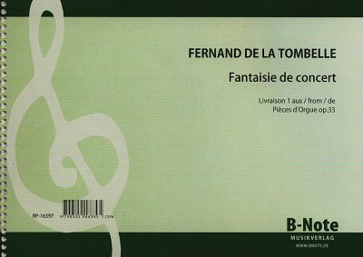 F. de La Tombelle: Fantaisie de Concert, Org
