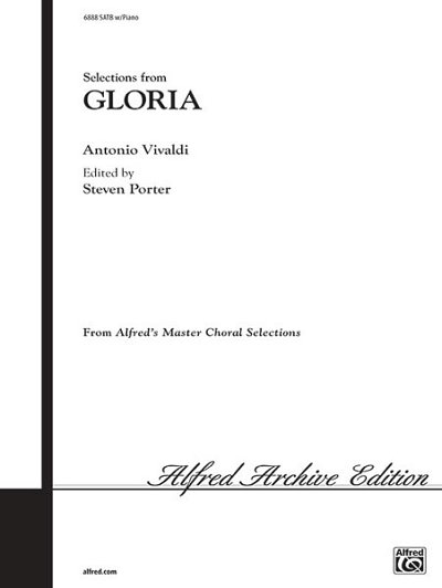 A. Vivaldi: Gloria, Selections from 3 movem, Gch;Klav (Chpa)