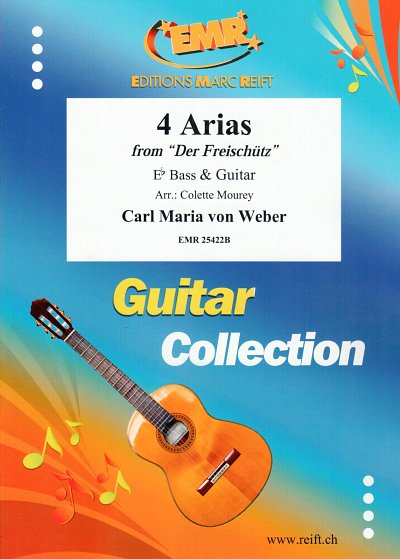 C.M. von Weber: 4 Arias, TbGit