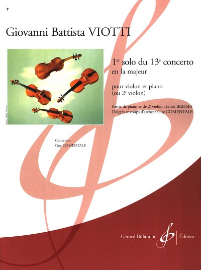 G.B. Viotti: 1Er Solo Du 13E Concerto En La Majeur, 2Vl