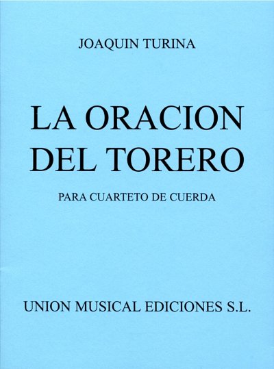J. Turina: La Oracion Del Torero, 2VlVaVc (Part.)