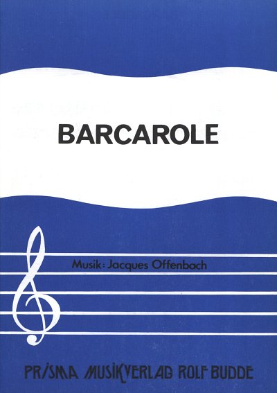 J. Offenbach: Barcarole (Hoffmanns Erzaehlungen), Klav