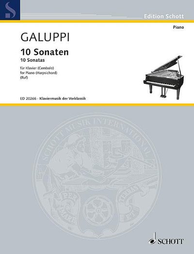 B. Galuppi: 10 Sonaten, Cemb/Klav