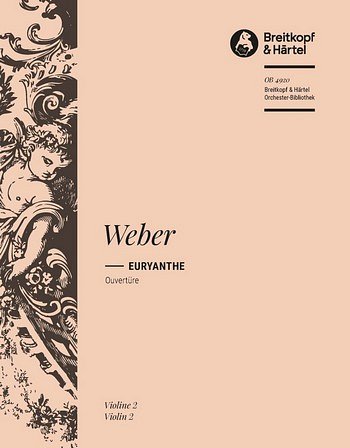 C.M. von Weber: Euryanthe - Ouvertüre, Sinfo (Vl2)