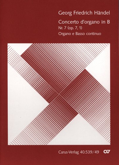 G.F. Haendel: Concerto d'organo Nr. 7 in B (Orgelkonzert Nr.