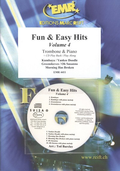 T. Barclay: Fun & Easy Hits  4, Pos;Klav (Pa+CD)