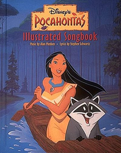A. Menken: Pocahontas Illustrated Songboo, GesKlaGitKey (Sb)