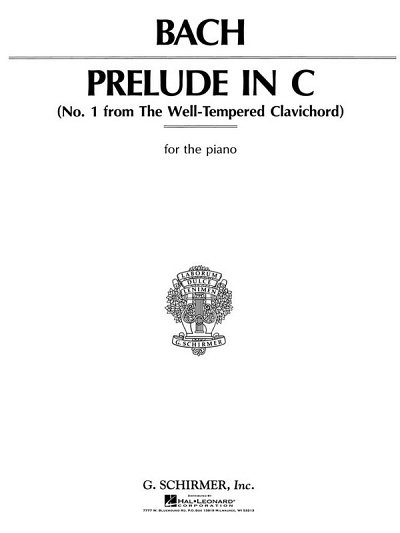 J.S. Bach: Prelude in C Major, Klav