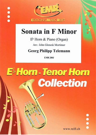G.P. Telemann: Sonata in F minor, HrnKlav/Org