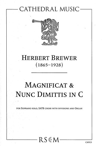 AQ: Brewer A. Herbert: Magnificat + Nunc Dimittis C (B-Ware)