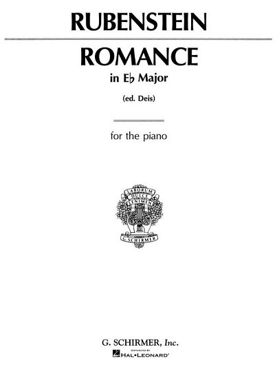 A. Rubinstein: Romance, Op. 44 in Eb Major, Klav