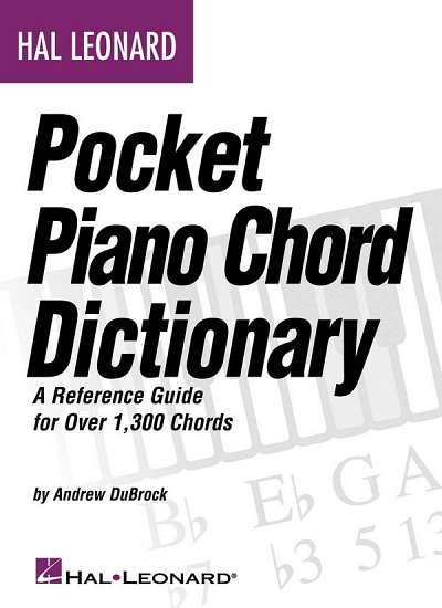 Hal Leonard Pocket Piano Chord Dictionary, Klav