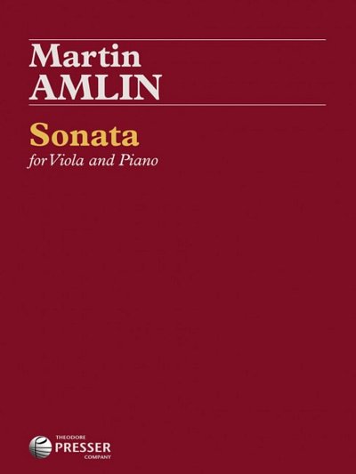 A. Martin: Sonata, VaKlv (Pa+St)