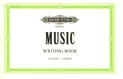 Peters Music Writing Book - klein