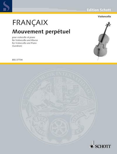 DL: J. Françaix: Mouvement perpétuel, VcKlav