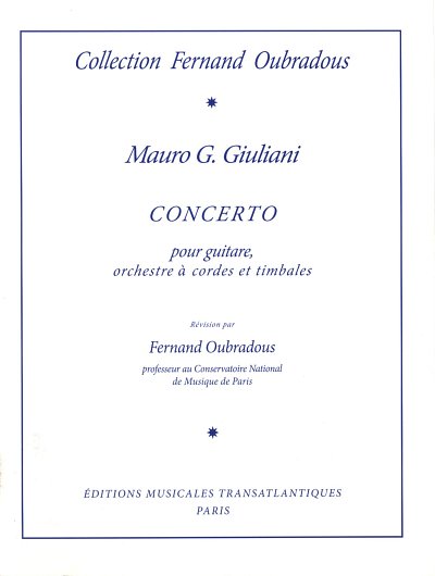 M. Giuliani: Concerto En La Majeur Op30 (Bu)