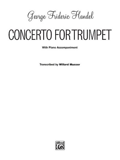 G.F. Händel: Concerto for Trumpet (Trp)