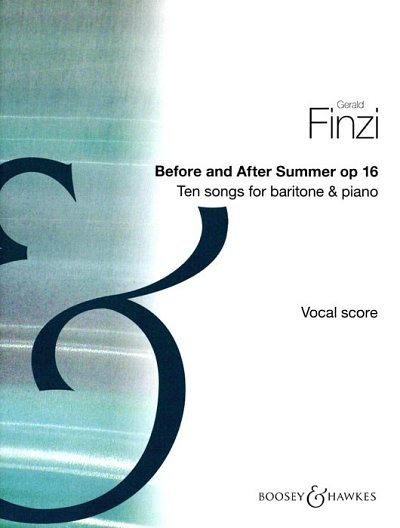 G. Finzi: Before and After Summer op. 16