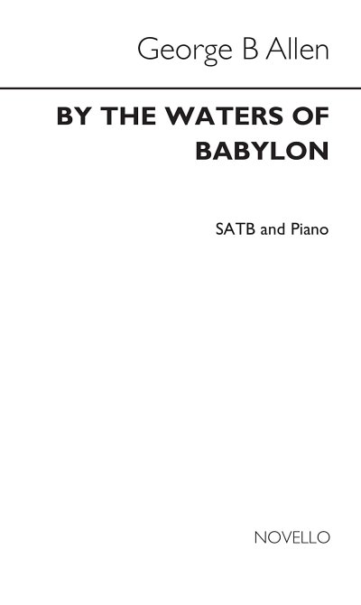 By The Waters Of Babylon Satb, GchKlav (Chpa)