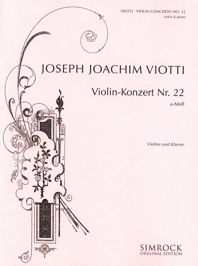 G.B. Viotti: Violinkonzert Nr. 22 a-Moll, VlOrch (KASt)