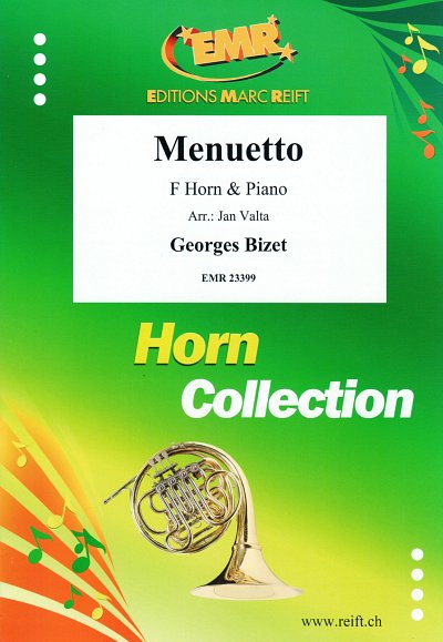 G. Bizet: Menuetto, HrnKlav
