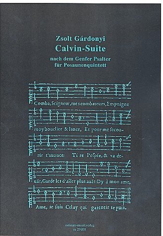 Z. Gárdonyi: Calvin-Suite, 4Pos (Pa+St)