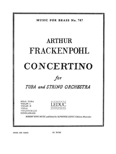 A. Frackenpohl: Arthur R. Frackenpohl: Concertino (Pa+St)