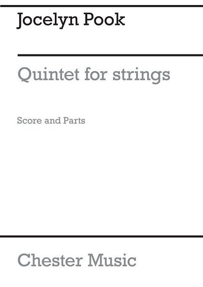 Quintet For Strings, Stro (Pa+St)