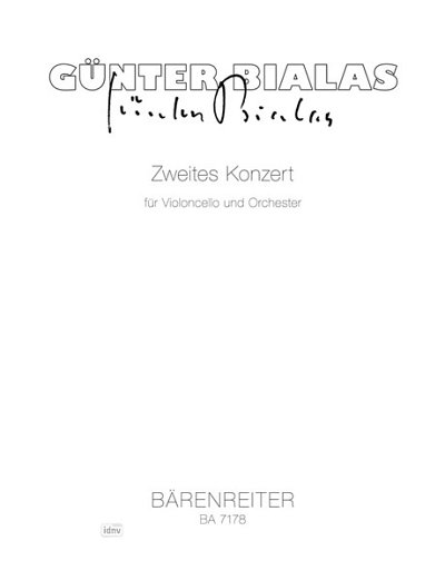 G. Bialas: Konzert für Violoncello und Orchester Nr. 2 (1992)