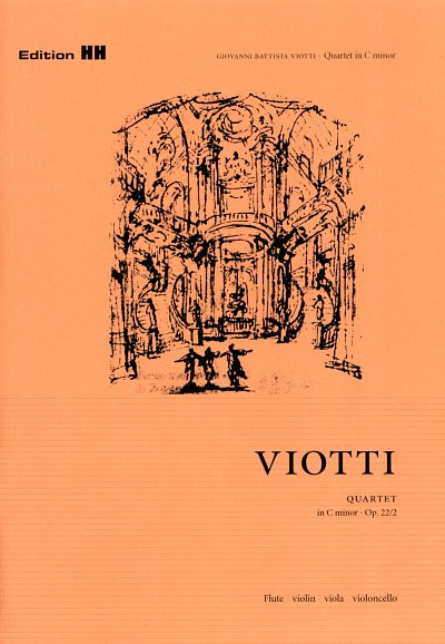 G.B. Viotti: Quartet in C minor op. 22/2, FlVlVlaVc (Pa+St)