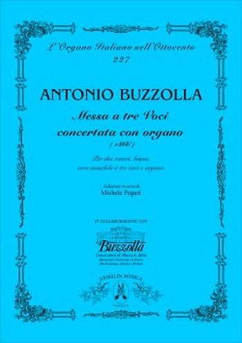 Messa A Tre Voci Concertata Con Organo (1866) (KA)