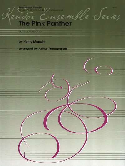 H. Mancini: The Pink Panther, 4Sax (Pa+St)
