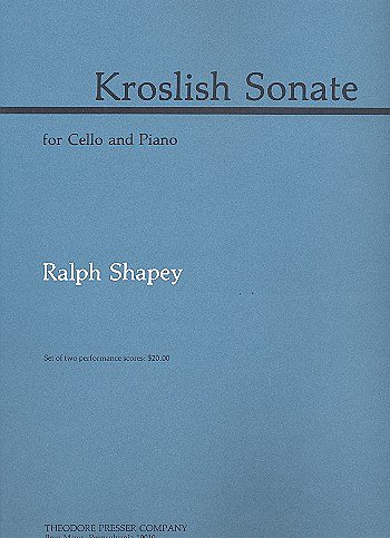 S. Ralph: Krolish Sonate, VcKlav (Pa+St)