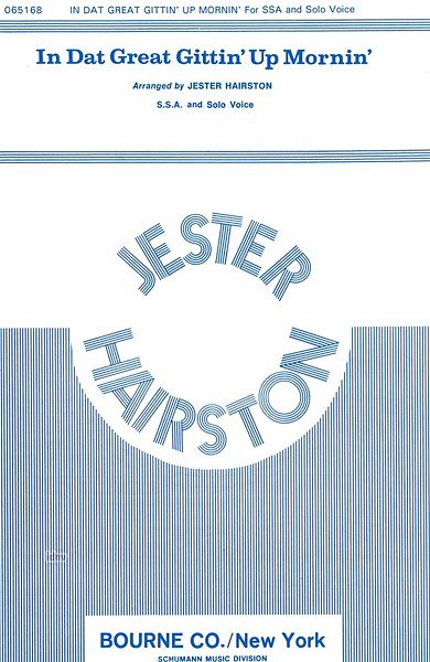 J. Hairston: In Dat Great Gettin' Up Mornin', GCh4 (Chpa)