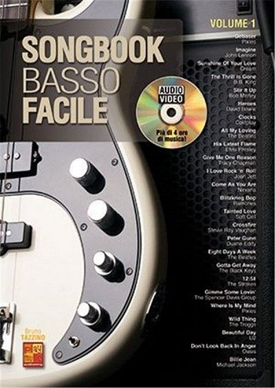 B. Tazzino: Songbook Basso Facile 1, E-Bass
